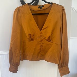 Jcrew 100% polyester blouse size 6